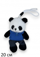 ПОДВЕСКА ПРЫГАЮЩАЯ ПАНДА В ОДЕЖДЕ, 20 СМ купить оптом и в розницу ПОДВЕСКА ПРЫГАЮЩАЯ ПАНДА В ОДЕЖДЕ, 20 СМ купить оптом и в розницу на базе игрушек